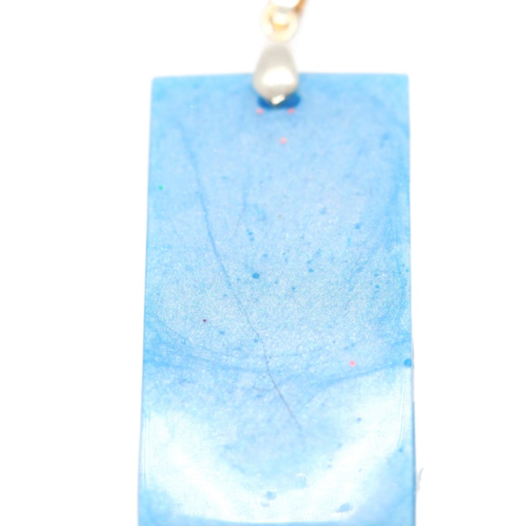 Blue Cotton Candy Pendant